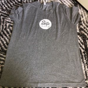 Bella canvas gray t-shirt M